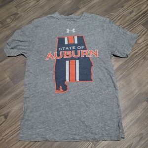 Under Armour Gray Auburn Graphic T-Shirt
